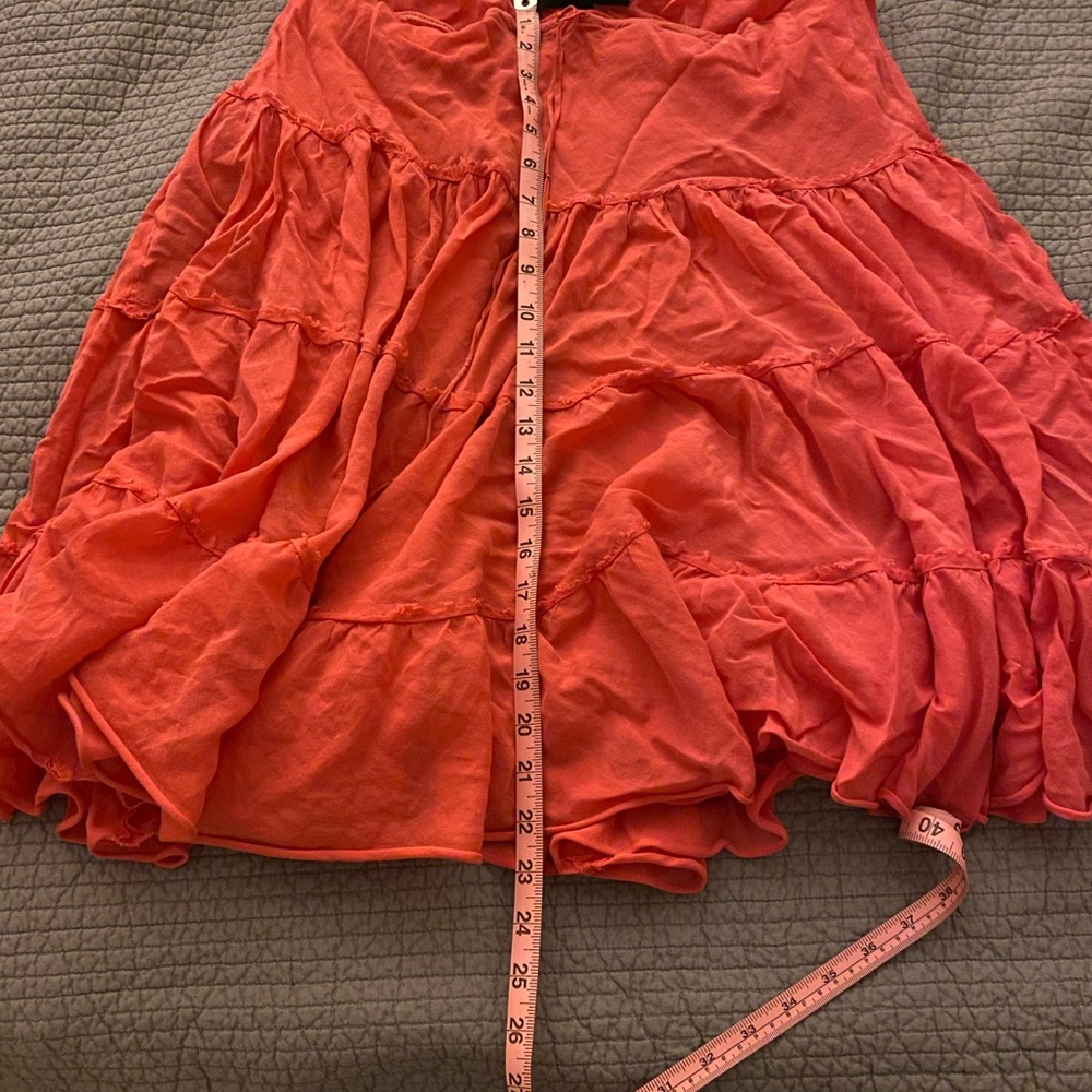 Vintage express dress. This Iran has been worn & needs sewing @ waist.